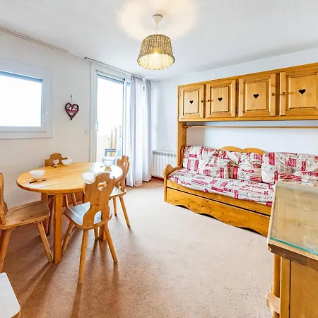 Cosy 4 Pers Avec Balcon Sud, Au Pied Des Pistes Et Commerces A Francois Longchamp - Fr-1-807-31 *