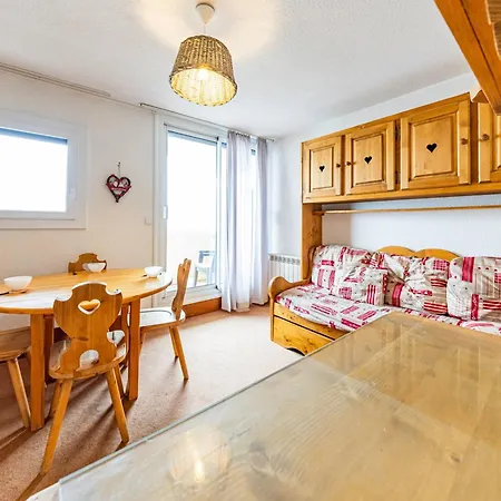 Cosy 4 Pers Avec Balcon Sud, Au Pied Des Pistes Et Commerces A Francois Longchamp - Fr-1-807-31 Lägenhet *